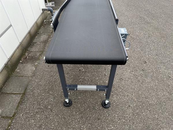 Grote foto taks vlakke transportband 128 x 50 cm agrarisch transportbanden