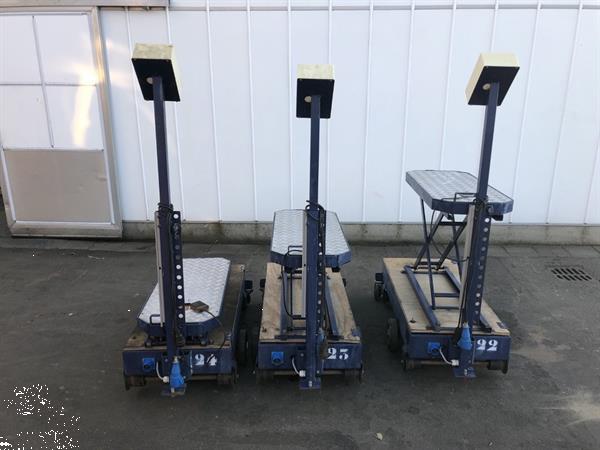 Grote foto koat electro buisrailwagen met mechanische schaar 50 cm spoor agrarisch tuinbouw