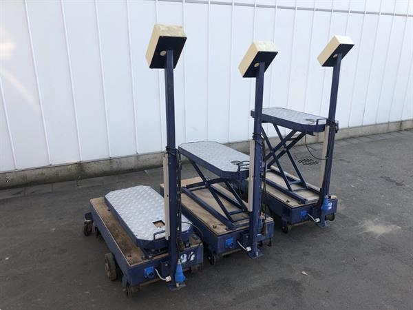 Grote foto koat electro buisrailwagen met mechanische schaar 50 cm spoor agrarisch tuinbouw