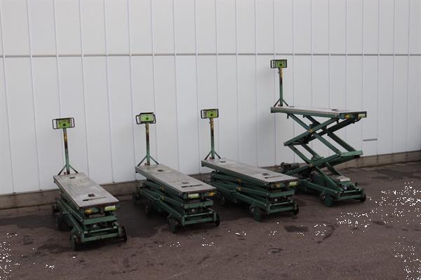 Grote foto buitendijk slaman electro buisrailwagen met dubbele hydraulische schaar 50 cm spoor agrarisch tuinbouw