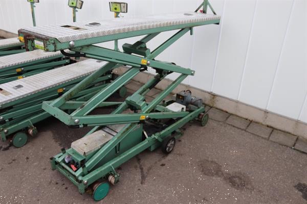 Grote foto buitendijk slaman electro buisrailwagen met dubbele hydraulische schaar 50 cm spoor agrarisch tuinbouw