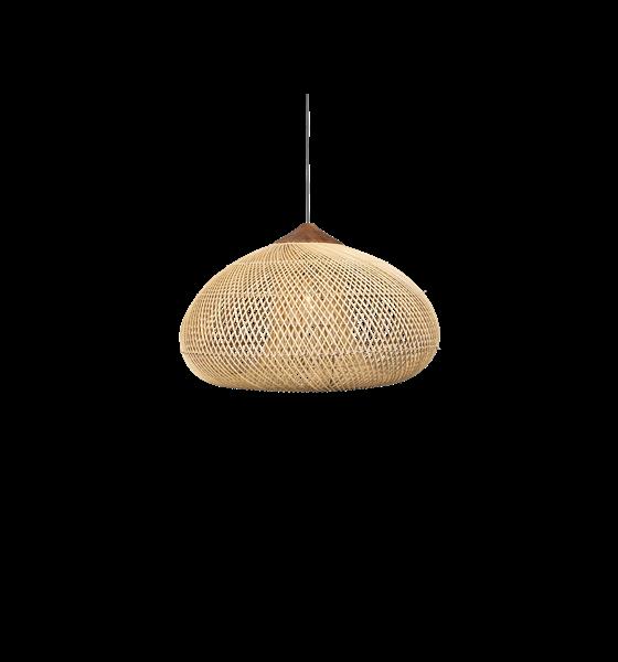 Grote foto bright drum hanglamp naturel 80x80x51 cm huis en inrichting bankstellen