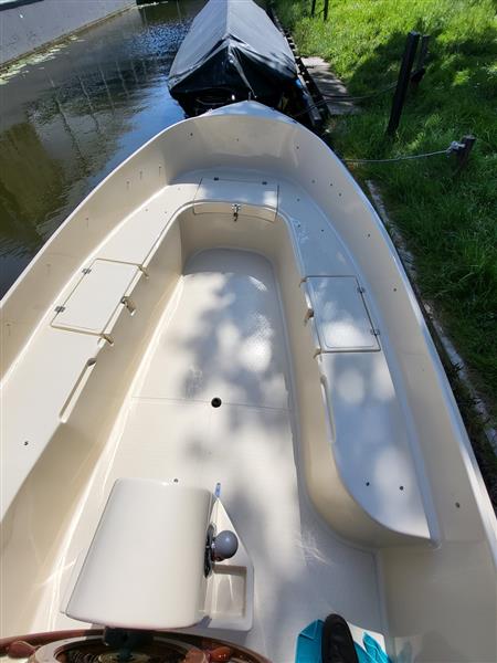 Grote foto te koop liberty sloep 455 met 9.9pk suzuki watersport en boten sloepen