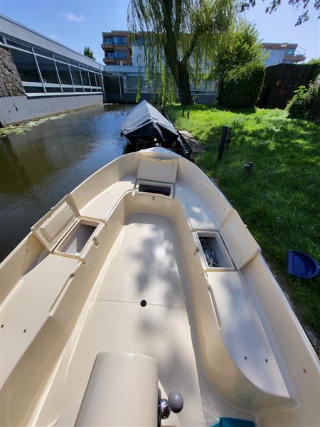 Grote foto te koop liberty sloep 455 met 9.9pk suzuki watersport en boten sloepen