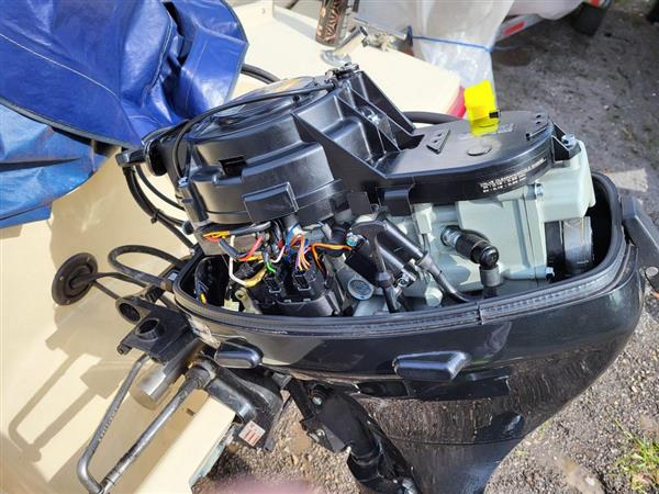 Grote foto te koop liberty sloep 455 met 9.9pk suzuki watersport en boten sloepen