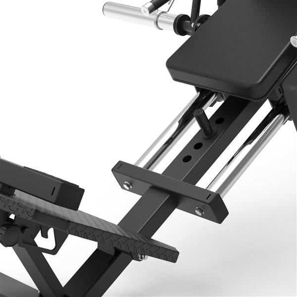 Grote foto toorx professional lpx 5000 commercial hack squat calf raise sport en fitness fitness