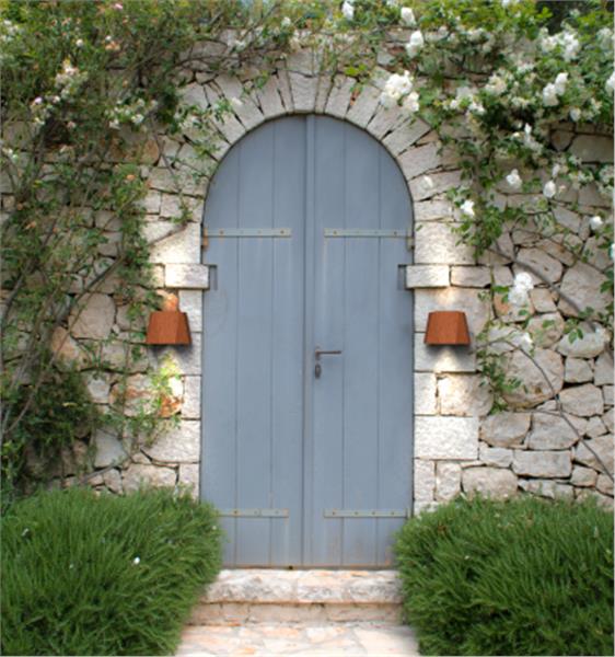 Grote foto cortenstalen tuinlampen huis en inrichting buitenverlichting