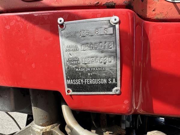 Grote foto massey ferguson 135 agrarisch tractoren