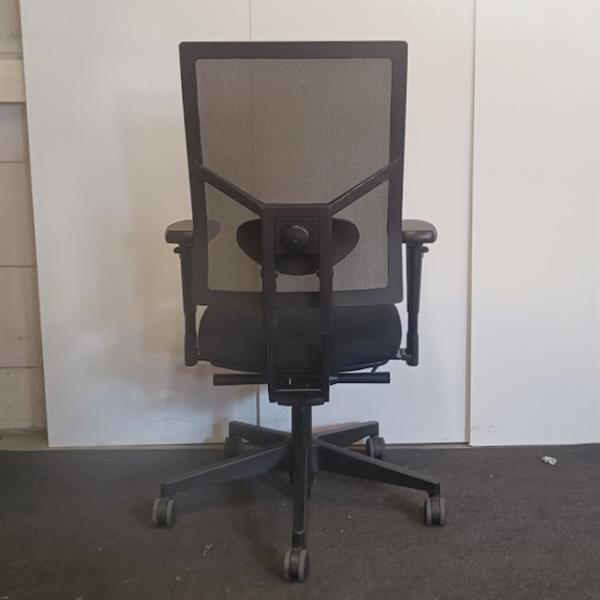 Grote foto almeria bureaustoel zwart zwart nieuwe stof nenen1335 huis en inrichting stoelen