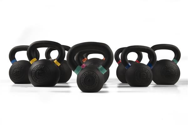 Grote foto toorx fitness crossfit kettlebell poedercoated 4 40 kg 36 kg sport en fitness fitness