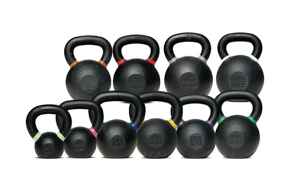 Grote foto toorx fitness crossfit kettlebell poedercoated 4 40 kg 36 kg sport en fitness fitness