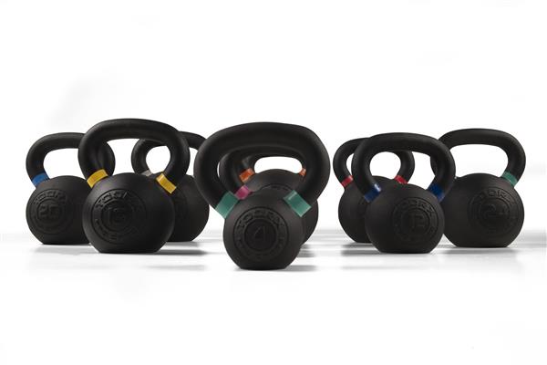 Grote foto toorx fitness crossfit kettlebell poedercoated 4 40 kg 36 kg sport en fitness fitness