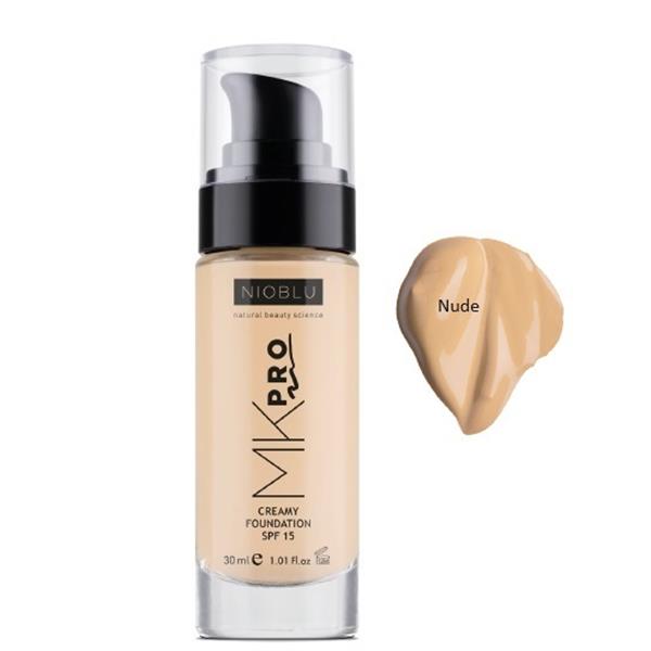 Grote foto mk pro creamy foundation nude beauty en gezondheid make up sets