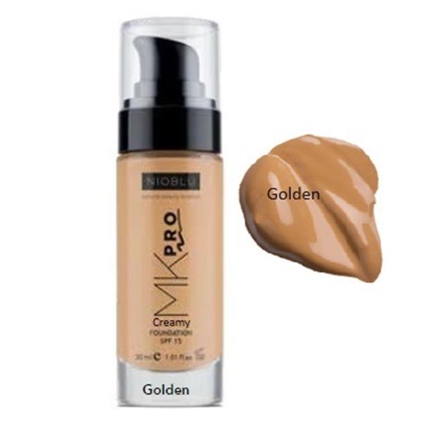 Grote foto mk pro creamy foundation golden beauty en gezondheid make up sets