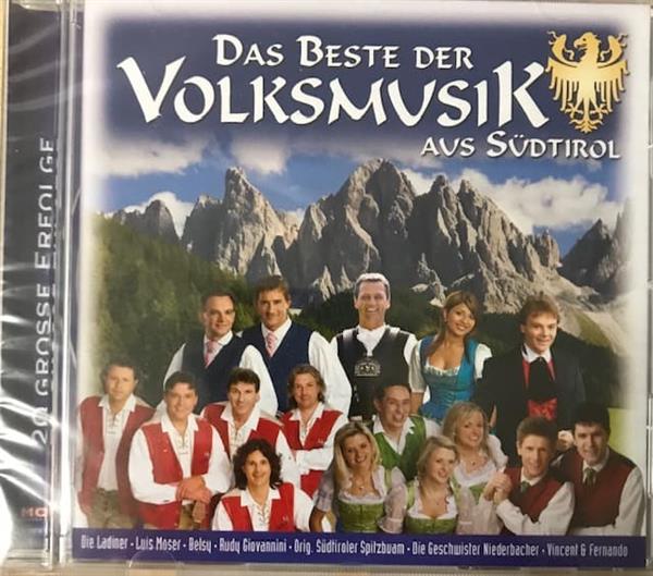 Grote foto mcp divers das beste der volksmusik aus s dtirol cd muziek en instrumenten cds minidisks cassettes