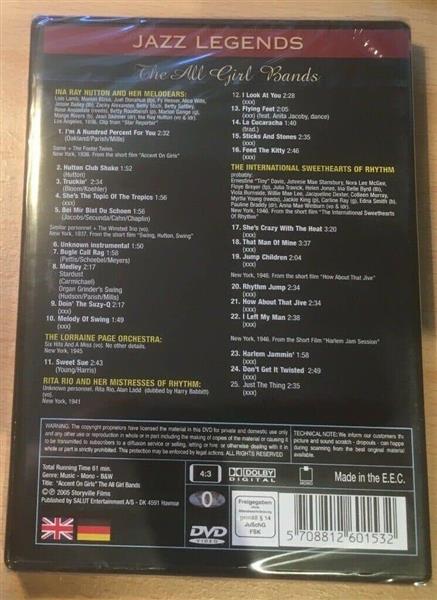 Grote foto storyville various the all girl bands jazz legends muziek en instrumenten cds minidisks cassettes