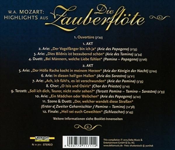 Grote foto laserlight digital die zauberfl te highlights muziek en instrumenten cds minidisks cassettes