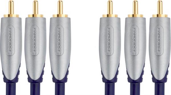 Grote foto bandridge bandridge videokabel 5m 3xmale doe het zelf en verbouw lasapparaten
