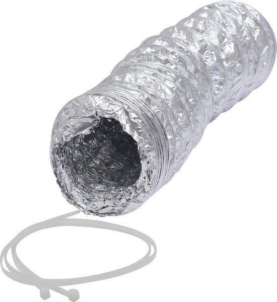 Grote foto ivc air ventilatie flexbuis alu 100mm l150 cm doe het zelf en verbouw lasapparaten
