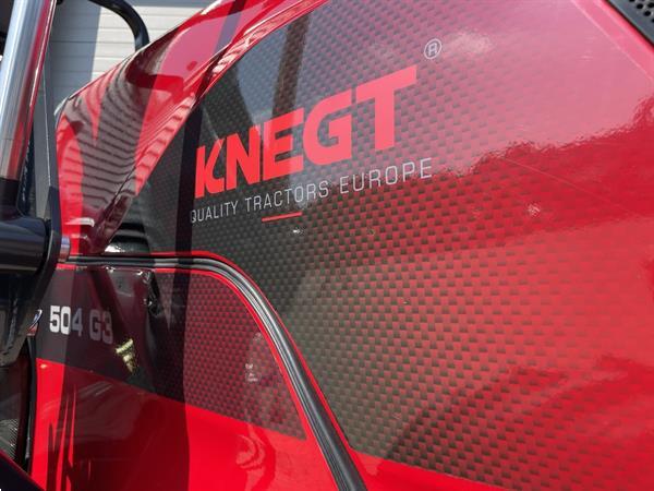 Grote foto knegt 504 50 pk compact tractor nieuw optie frontlader agrarisch tractoren