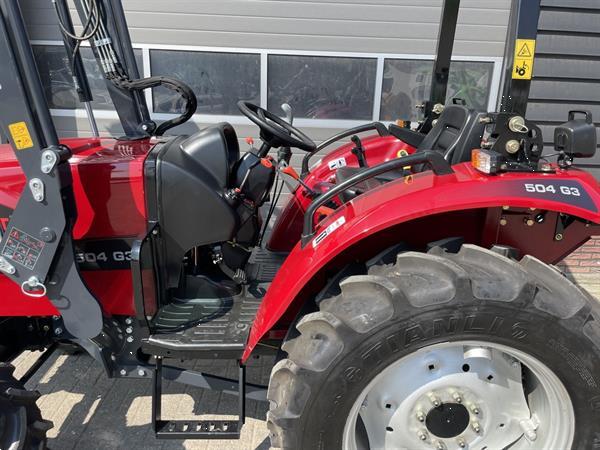 Grote foto knegt 504 50 pk compact tractor nieuw optie frontlader agrarisch tractoren