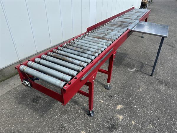 Grote foto taks rollenbaan 410 x 45 cm agrarisch transportbanden