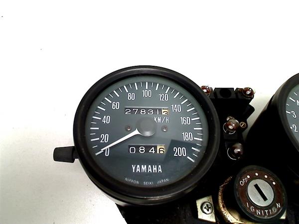 Grote foto yamaha xs 250 1977 1981 f164 dashboard 1u5 motoren overige accessoires