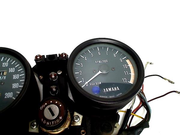 Grote foto yamaha xs 250 1977 1981 f164 dashboard 1u5 motoren overige accessoires