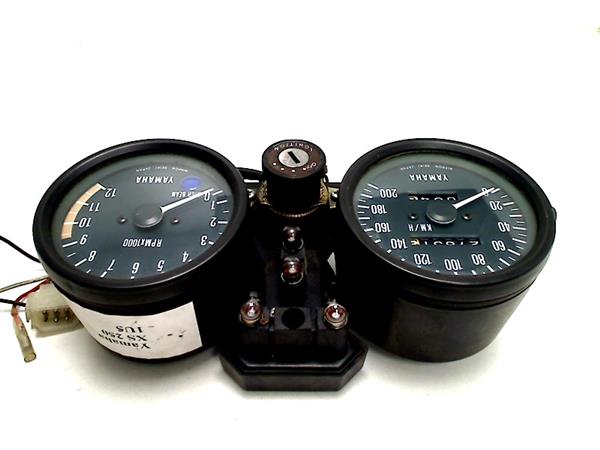 Grote foto yamaha xs 250 1977 1981 f164 dashboard 1u5 motoren overige accessoires