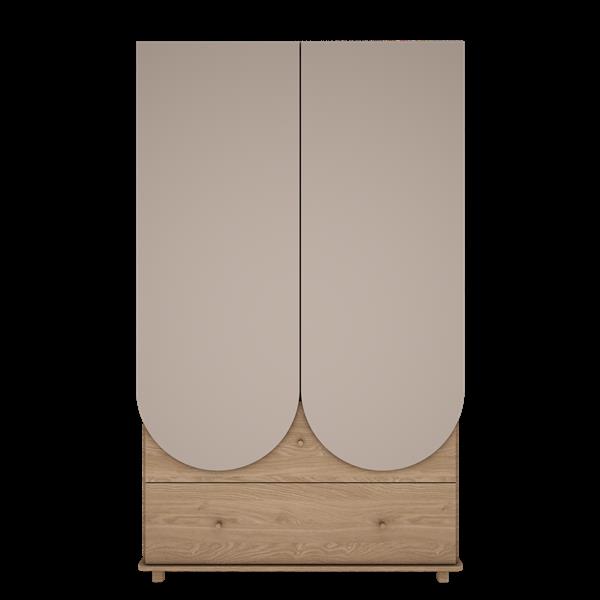 Grote foto xxl kledingkast bloom cashmere cashmere 200x120 cm kinderen en baby complete kinderkamers