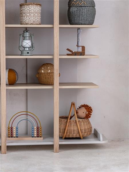 Grote foto speelgoedkast boekenkast bloom cashmere cashmere kinderen en baby complete kinderkamers