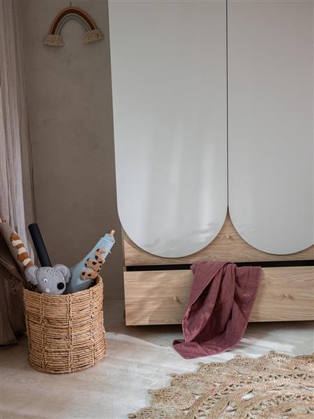 Grote foto xxl kledingkast bloom cashmere cashmere 200x120 cm kinderen en baby complete kinderkamers