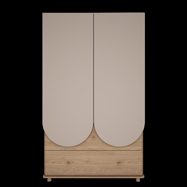 Grote foto xxl kledingkast bloom cashmere cashmere 200x120 cm kinderen en baby complete kinderkamers