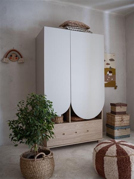 Grote foto kledingkast bloom cashmere cashmere 177x100cm kinderen en baby complete kinderkamers