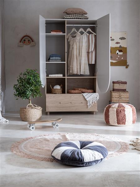 Grote foto kledingkast bloom cashmere cashmere 177x100cm kinderen en baby complete kinderkamers