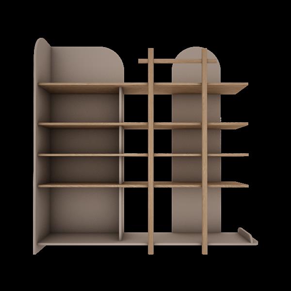 Grote foto speelgoedkast boekenkast bloom cashmere cashmere kinderen en baby complete kinderkamers
