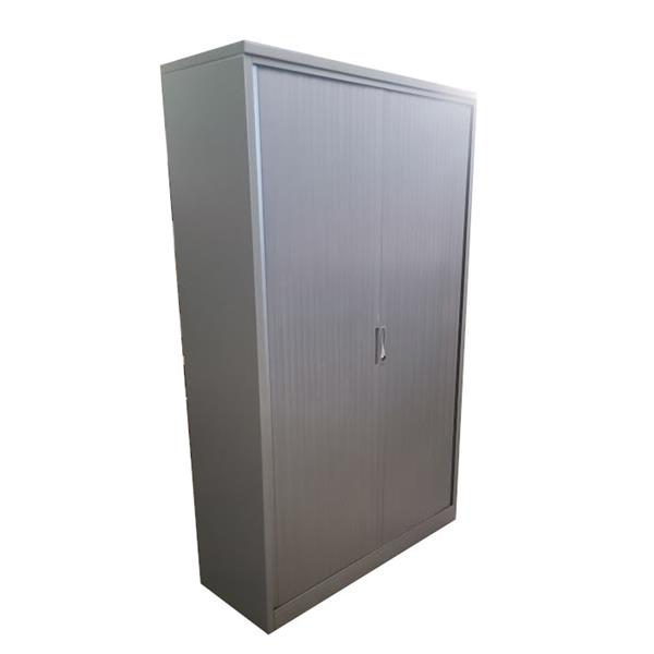 Grote foto roldeurkast zilvergrijs 196 x 120 x 46 b keus 3lb huis en inrichting overige