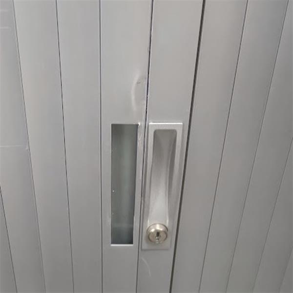 Grote foto roldeurkast zilvergrijs 196 x 120 x 46 b keus 3lb huis en inrichting overige