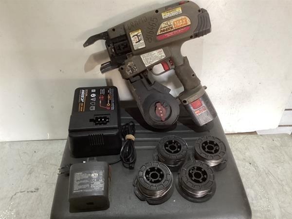 Grote foto vlechtmachine op accu max rb655 doe het zelf en verbouw gereedschappen en machines