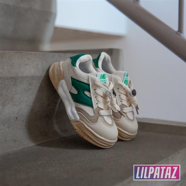 Grote foto performerz off white green maat 21 30 kindersneakers maat 23 kinderen en baby schoenen voor meisjes