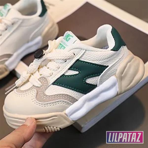 Grote foto performerz off white green maat 21 30 kindersneakers maat 23 kinderen en baby schoenen voor meisjes