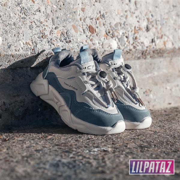 Grote foto futurez blue maat 22 28 kindersneakers maat 23 kinderen en baby schoenen voor meisjes