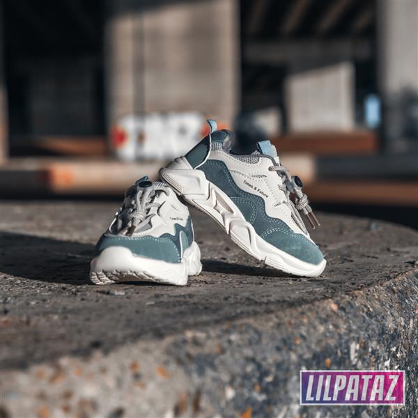 Grote foto futurez blue maat 22 28 kindersneakers maat 23 kinderen en baby schoenen voor meisjes