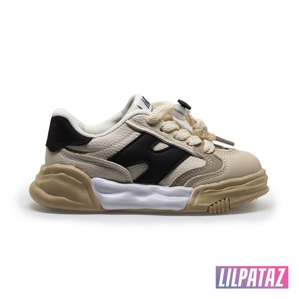 Grote foto performerz off white black maat 21 30 kindersneakers maat 22 kinderen en baby schoenen voor meisjes