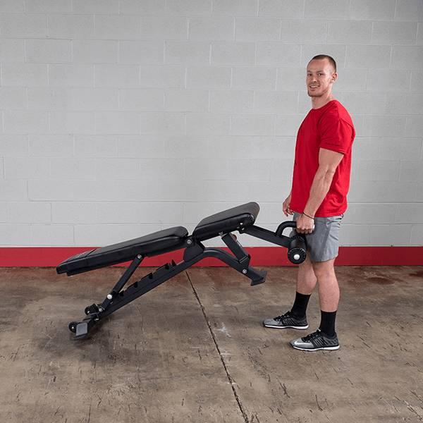 Grote foto proclubline sfid425 adjustable bench full commercial sport en fitness fitness