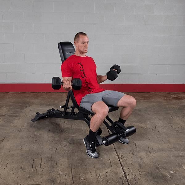 Grote foto proclubline sfid425 adjustable bench full commercial sport en fitness fitness