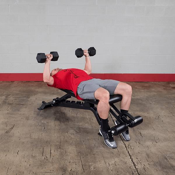 Grote foto proclubline sfid425 adjustable bench full commercial sport en fitness fitness