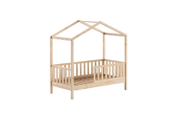 Grote foto dallas peuterbed huisbed 70x140 naturel vipack antiek en kunst stoelen en banken