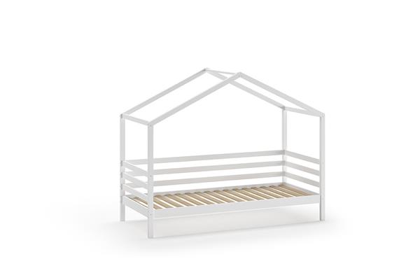 Grote foto dallas 4 huisbed 90x200 wit vipack antiek en kunst stoelen en banken