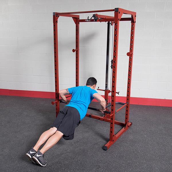 Grote foto powerline dr100 dip rack attachment voor ppr200x en bfpr100 sport en fitness fitness